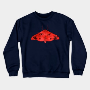 Moth and their eyes Crewneck Sweatshirt